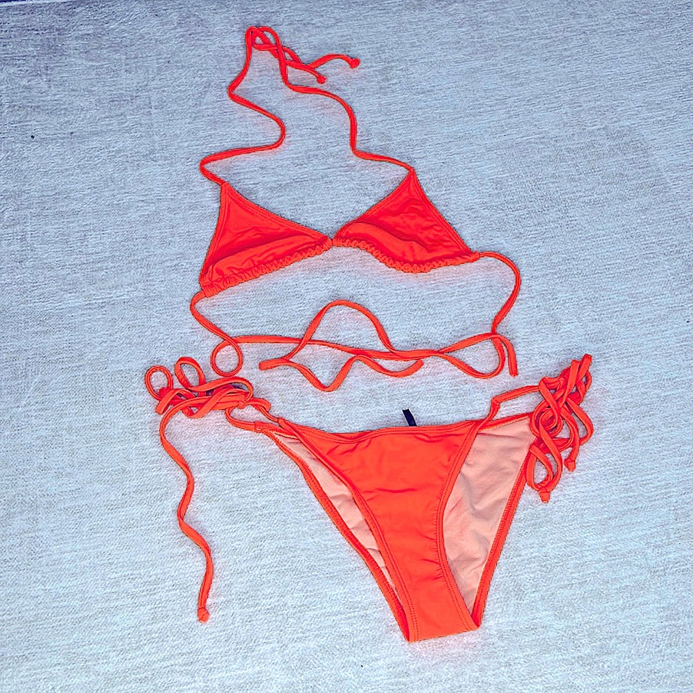 Orange 2 Piece Bikini